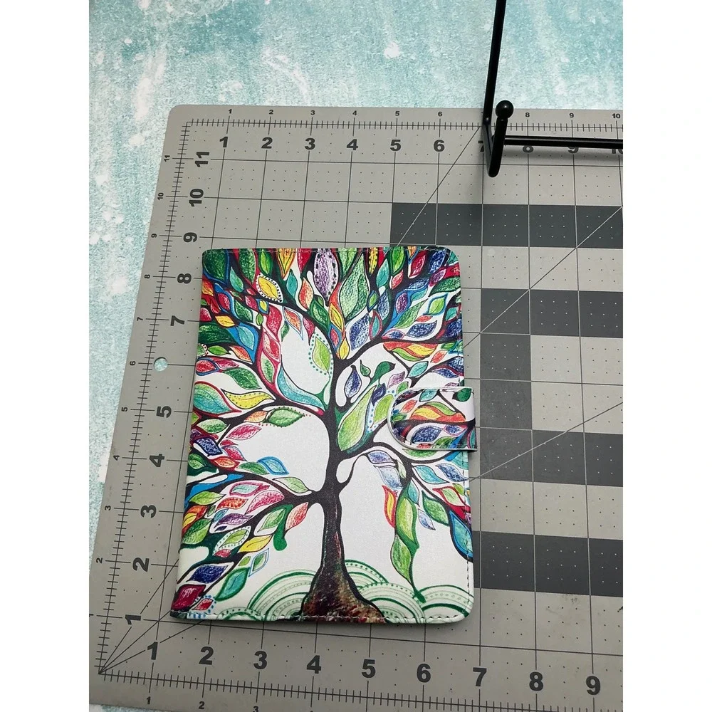 HoYiXi Universal 6-7 inch E-Reader Case Tree of Life Multicolor Folio Cover
